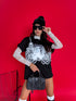 T-krekls "LACE TOP H19" - melns